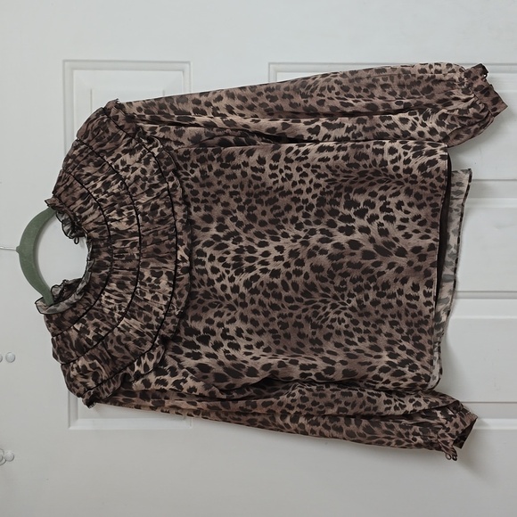 Jonathan Simkhai Felicity Chiffon Blouse - Picture 2 of 15